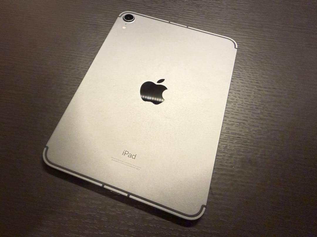 美品 iPad mini 第6世代 64GB cellular スペースグレイ