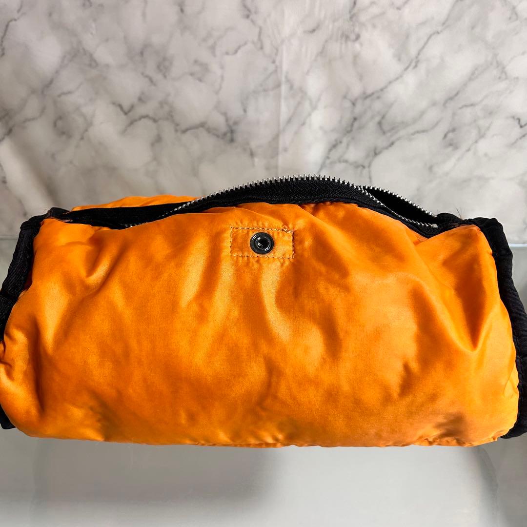 美品 廃盤 PORTER ポーター タンカー ミニドラム ミニボストンバッグ S