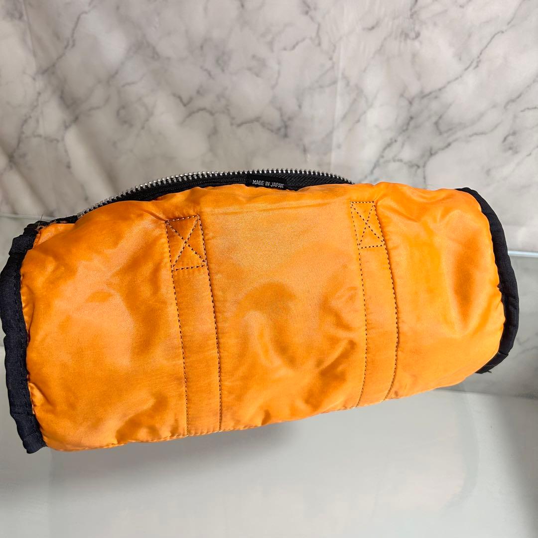 美品 廃盤 PORTER ポーター タンカー ミニドラム ミニボストンバッグ S