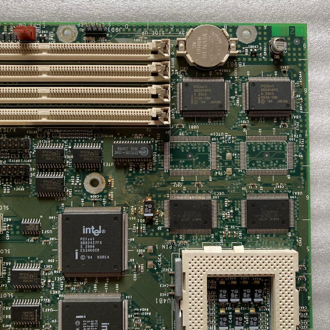 ジャンク intel 430FX チップセット Socket5 マザーボード