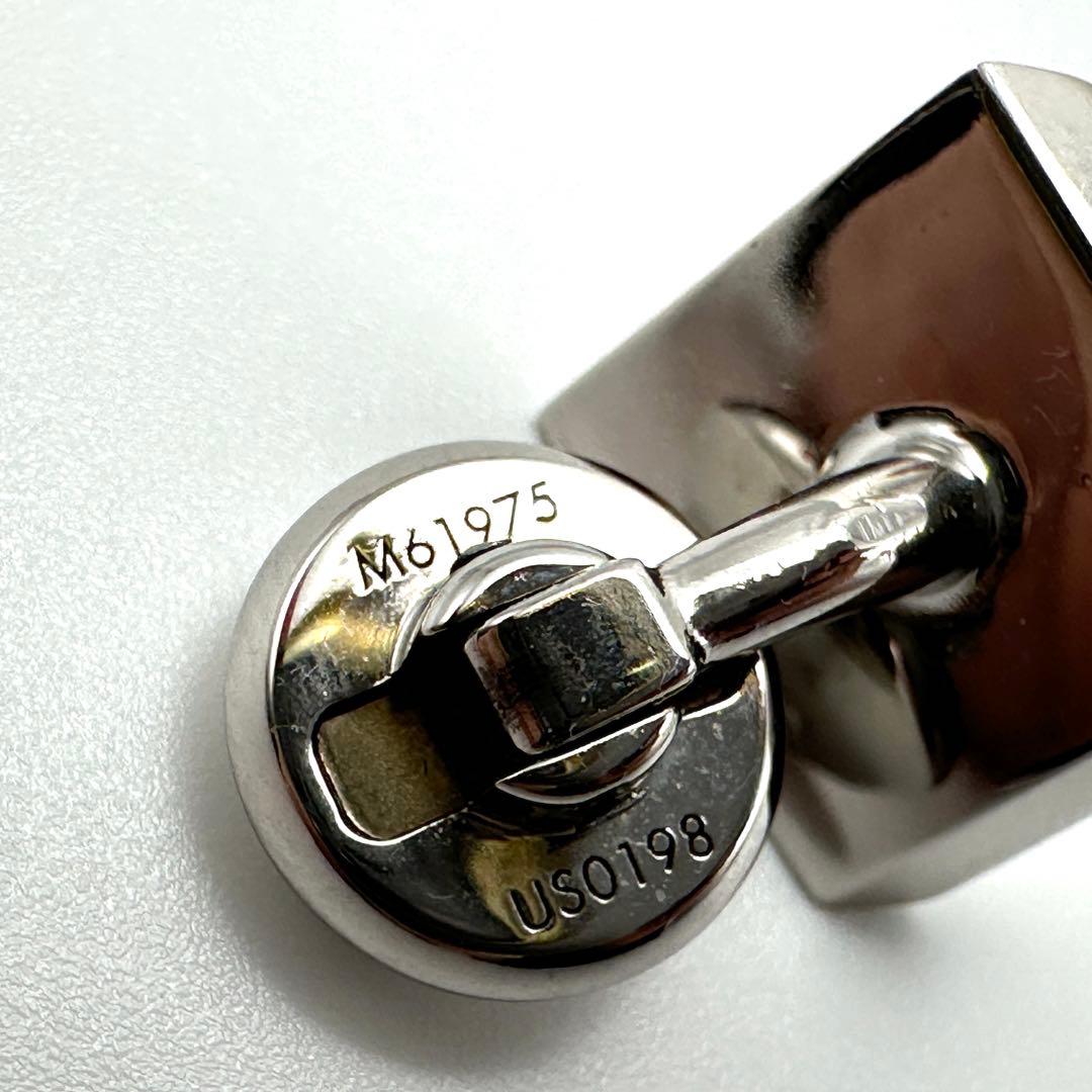 LOUIS VUITTON M61975 ダミエ　ロゴ　カフリンクス　カフス