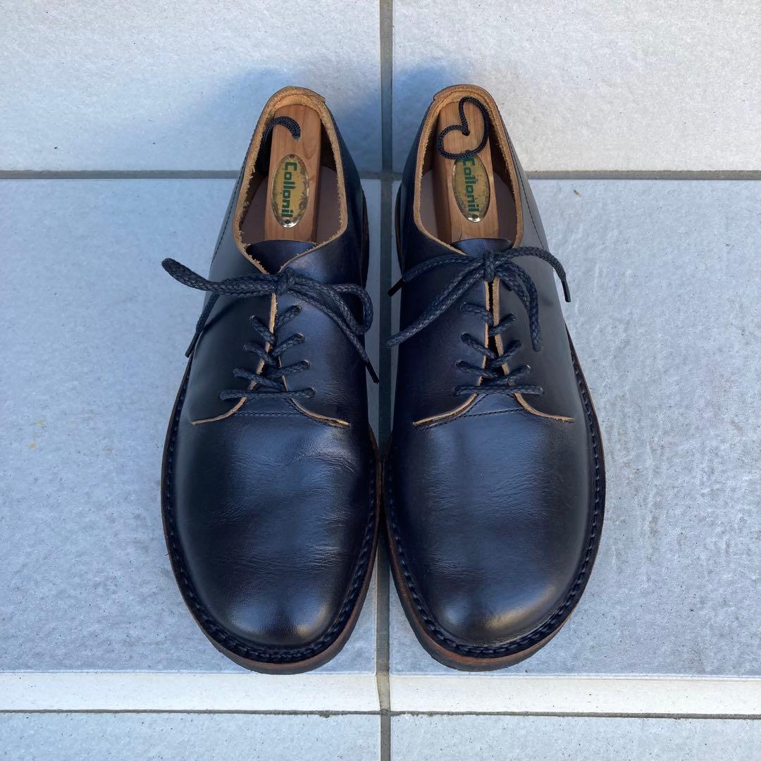 KOTOKA 一枚革ダービー ブラック 25.5