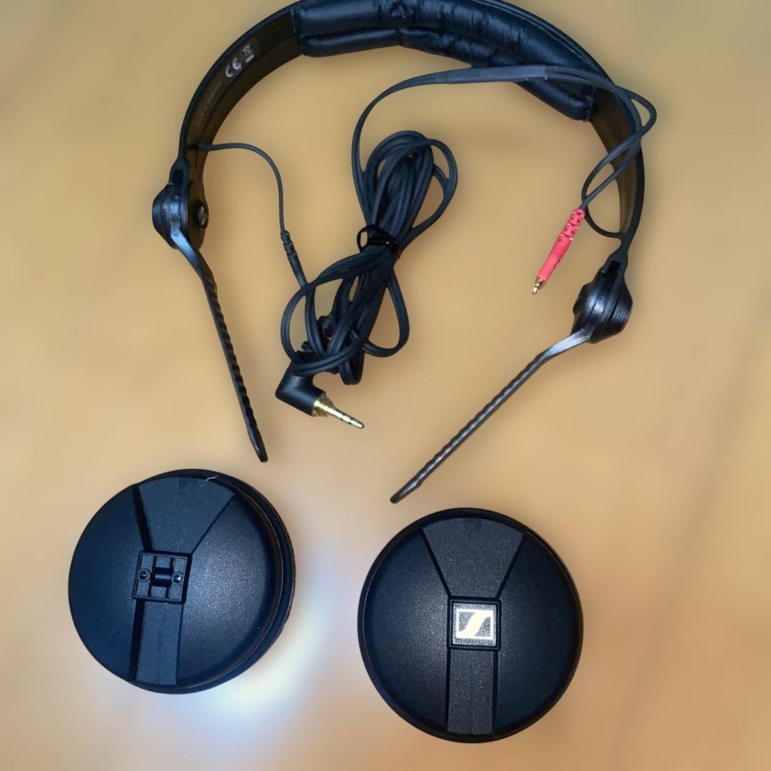 Sennheiser HD25 ブラック ヘッドホン イヤーパッドほぼ新品