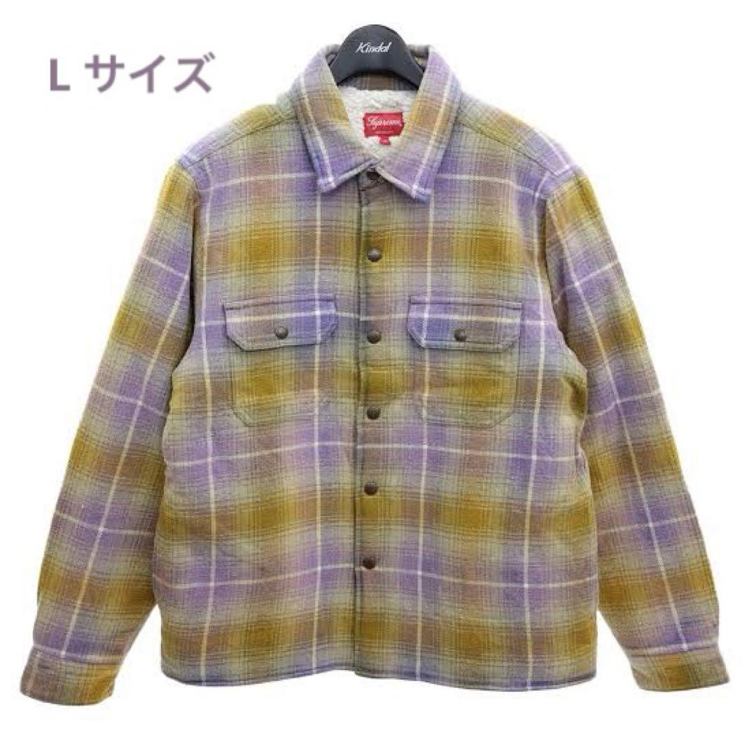 supreme フランネルシャツボア