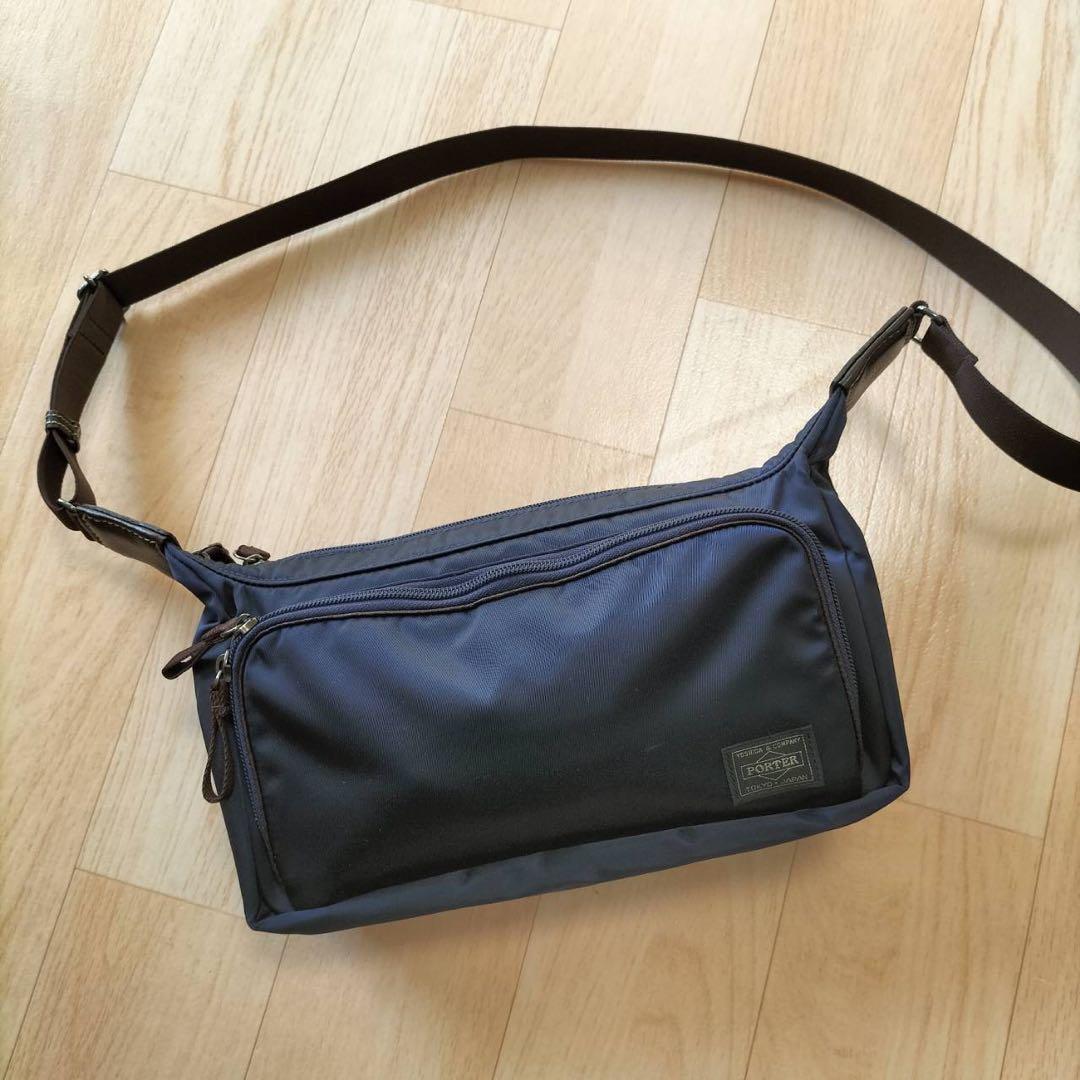 専用【中古・美品】PORTER ポーター　プラン　ショルダーバッグ　（ネイビー）