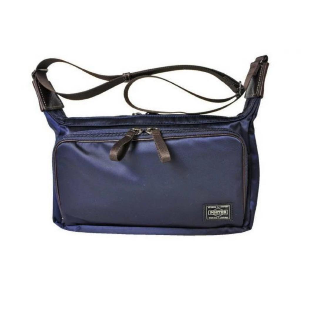 専用【中古・美品】PORTER ポーター　プラン　ショルダーバッグ　（ネイビー）