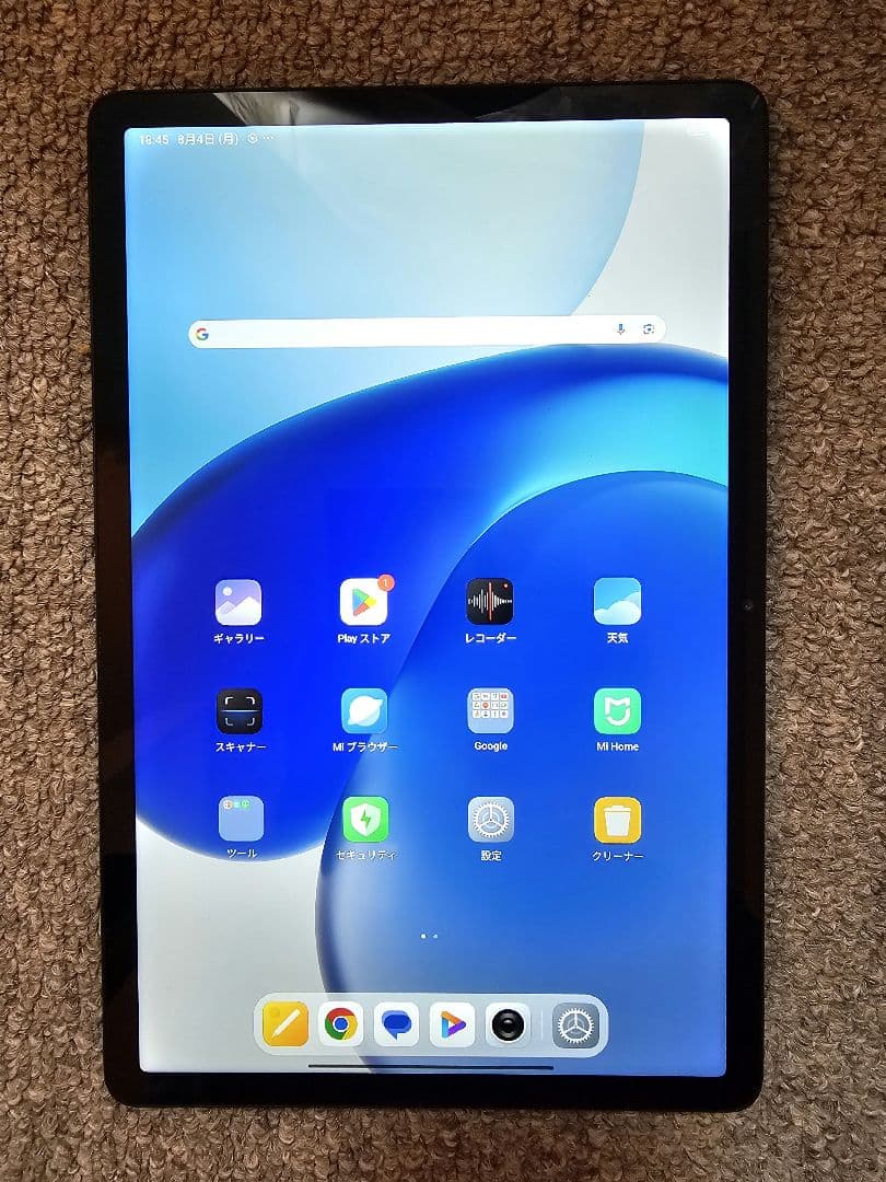 ✨美品✨ Redmi Pad SE 128GB／公式カバー付き／充電器なし