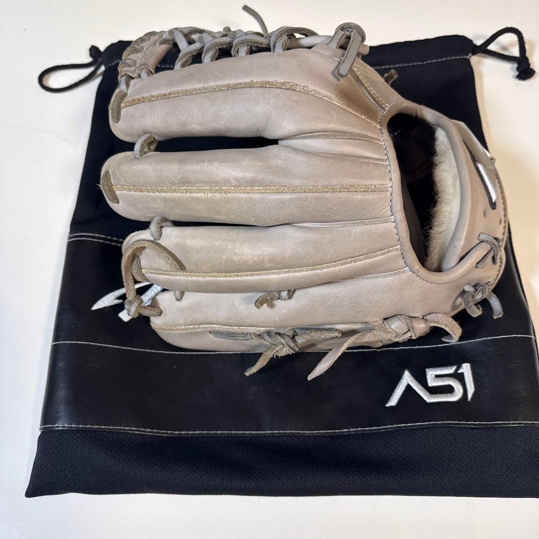 最終値下げします。ミズノプロ　A51 内野手用　軟式グローブ