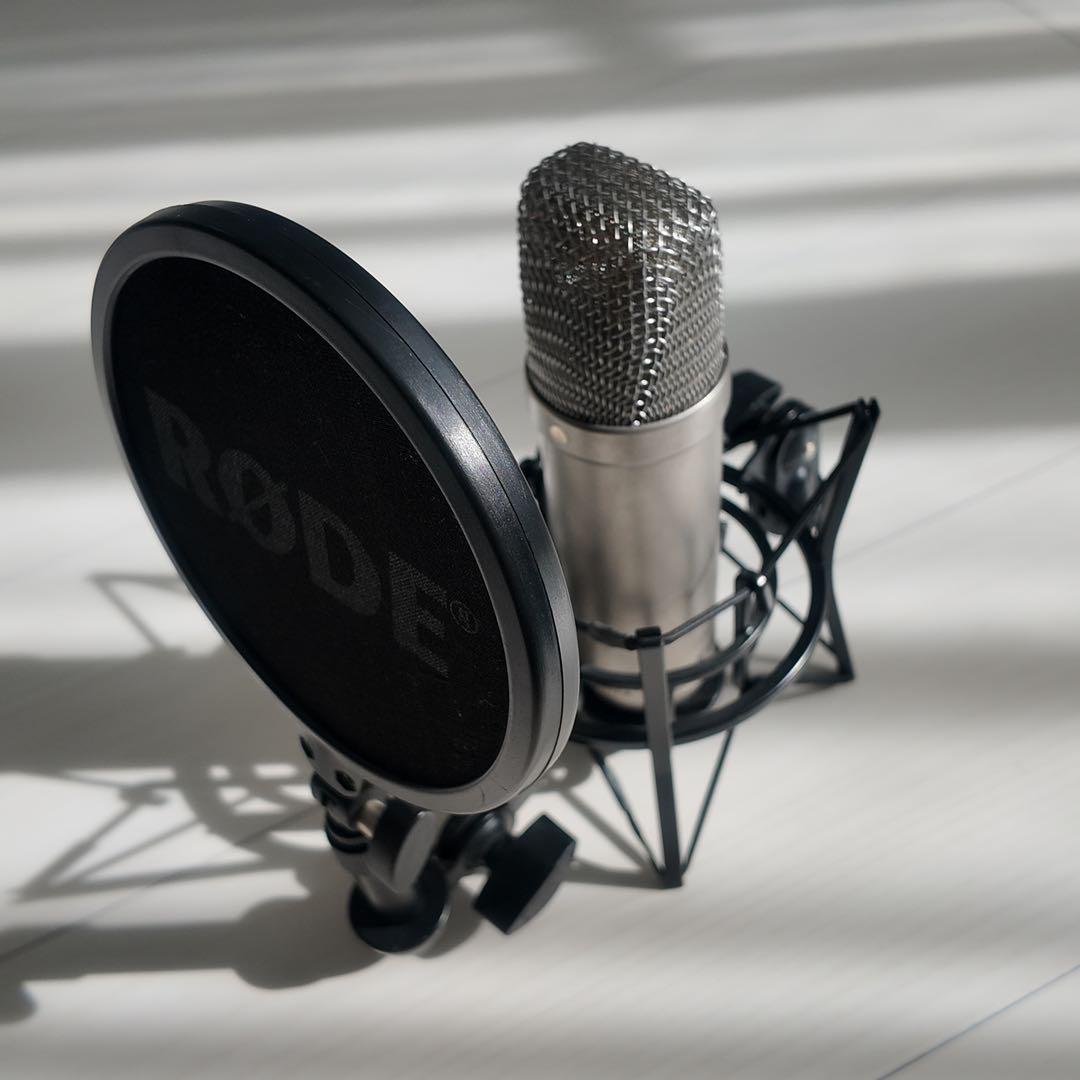 【美品】RØDE コンデンサーマイク NT1-A ポップガード セット