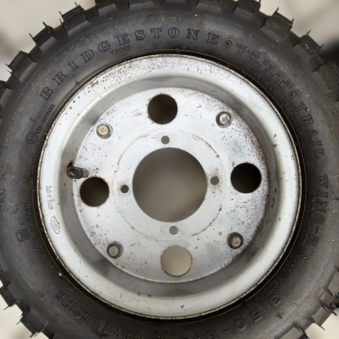 パ*％様 ホンダ　モンキー、ゴリラ 純正ホイール前後セット