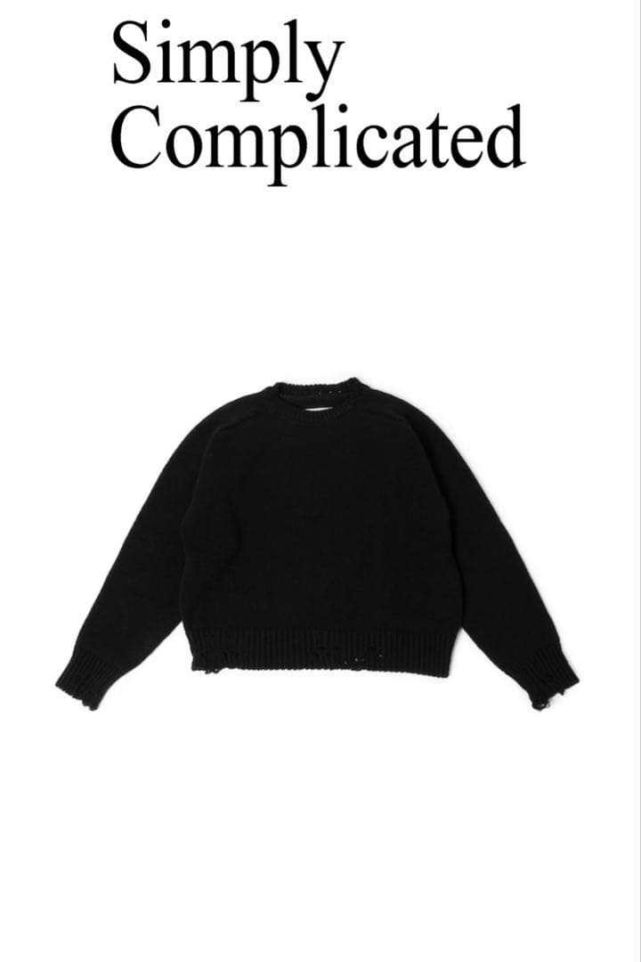 Simply Complicated 23aw ニット　サイズ1