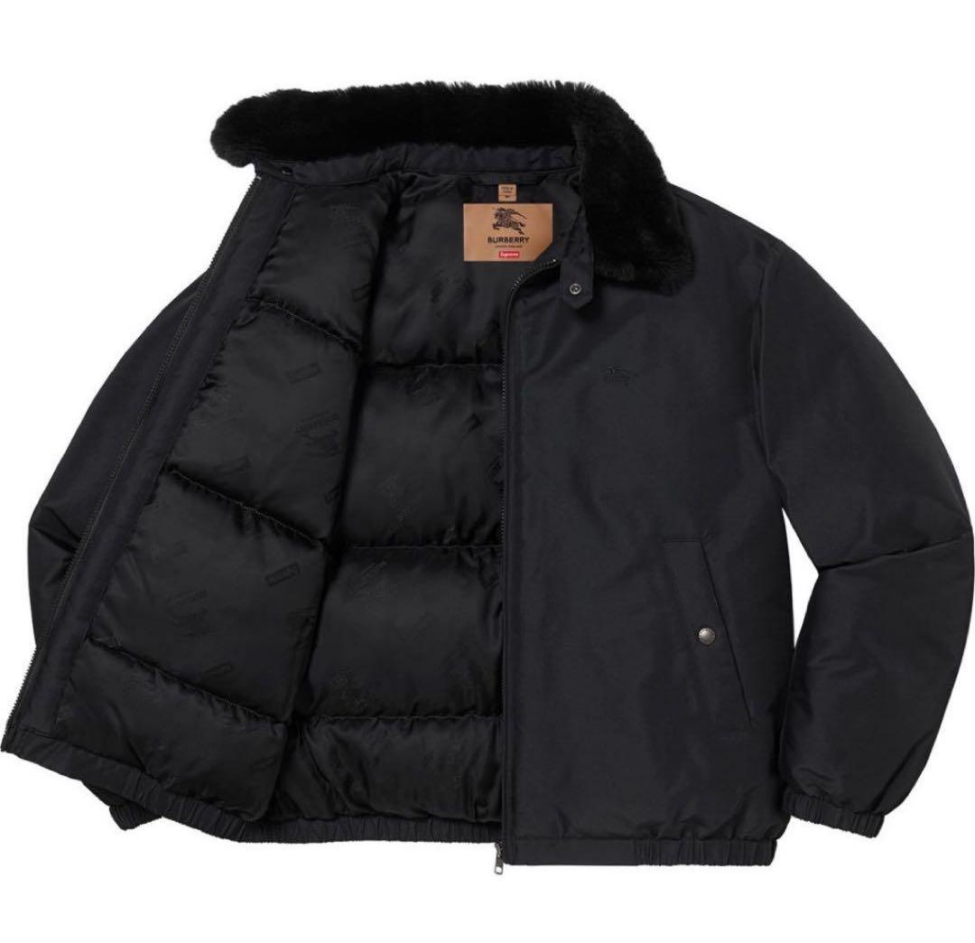 ジャケット・アウター Supreme Burberry Shearling Collar Down