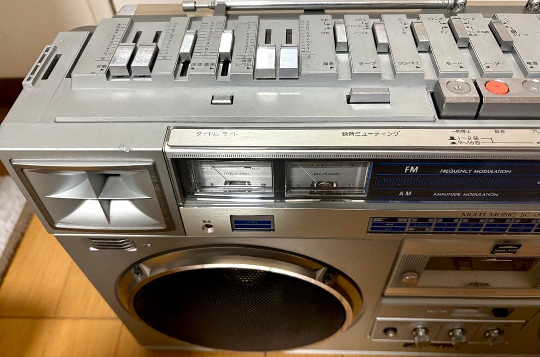 ビクターラジカセ　RC–M70 動作品　昭和レトロ
