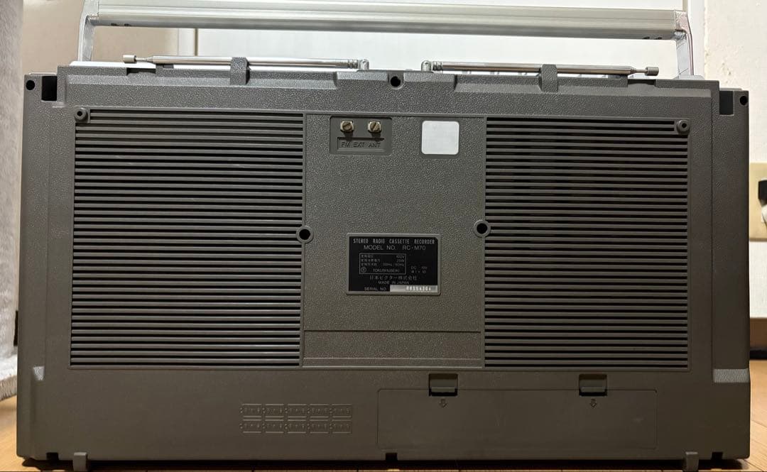 ビクターラジカセ　RC–M70 動作品　昭和レトロ