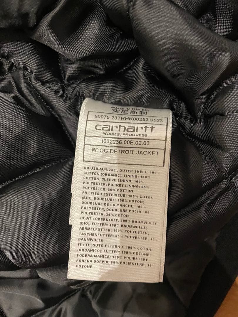 carhartt デトロイトジャケット　W'OG DETROIT JACKET