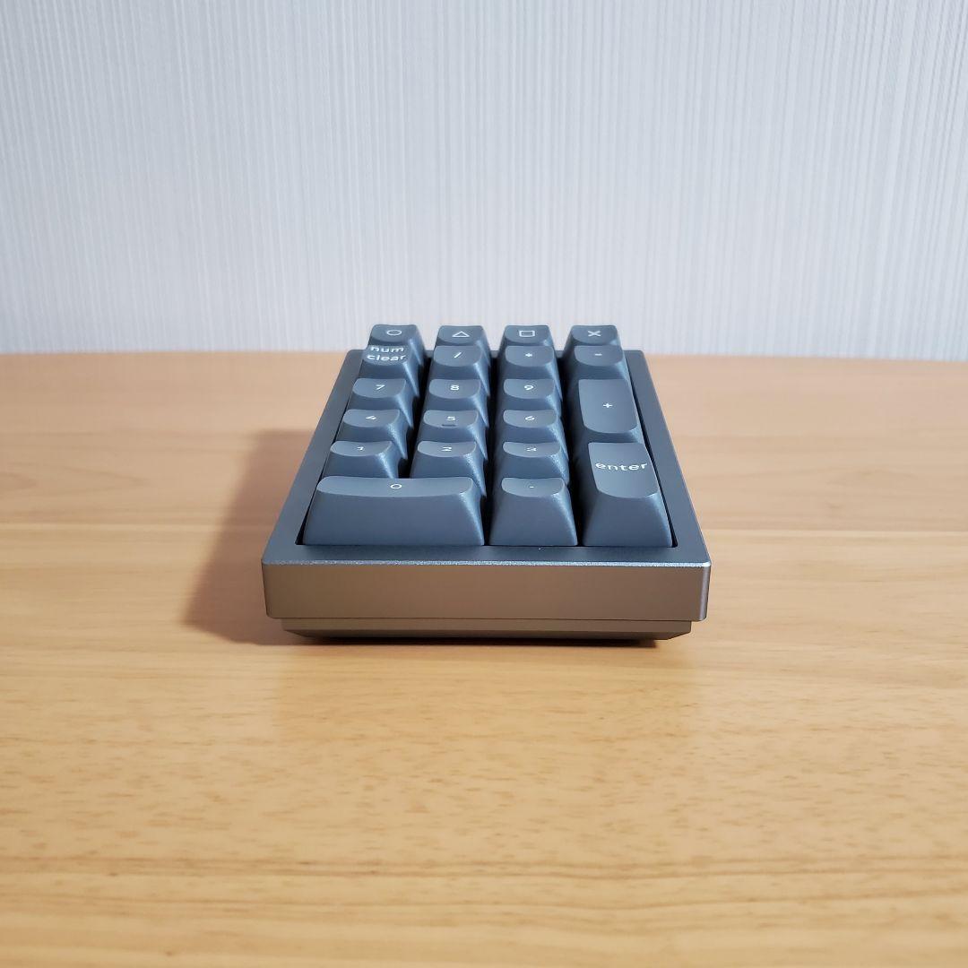 【希少】Keychron Q0 QMK VIA テンキー シルバーグレー 赤軸