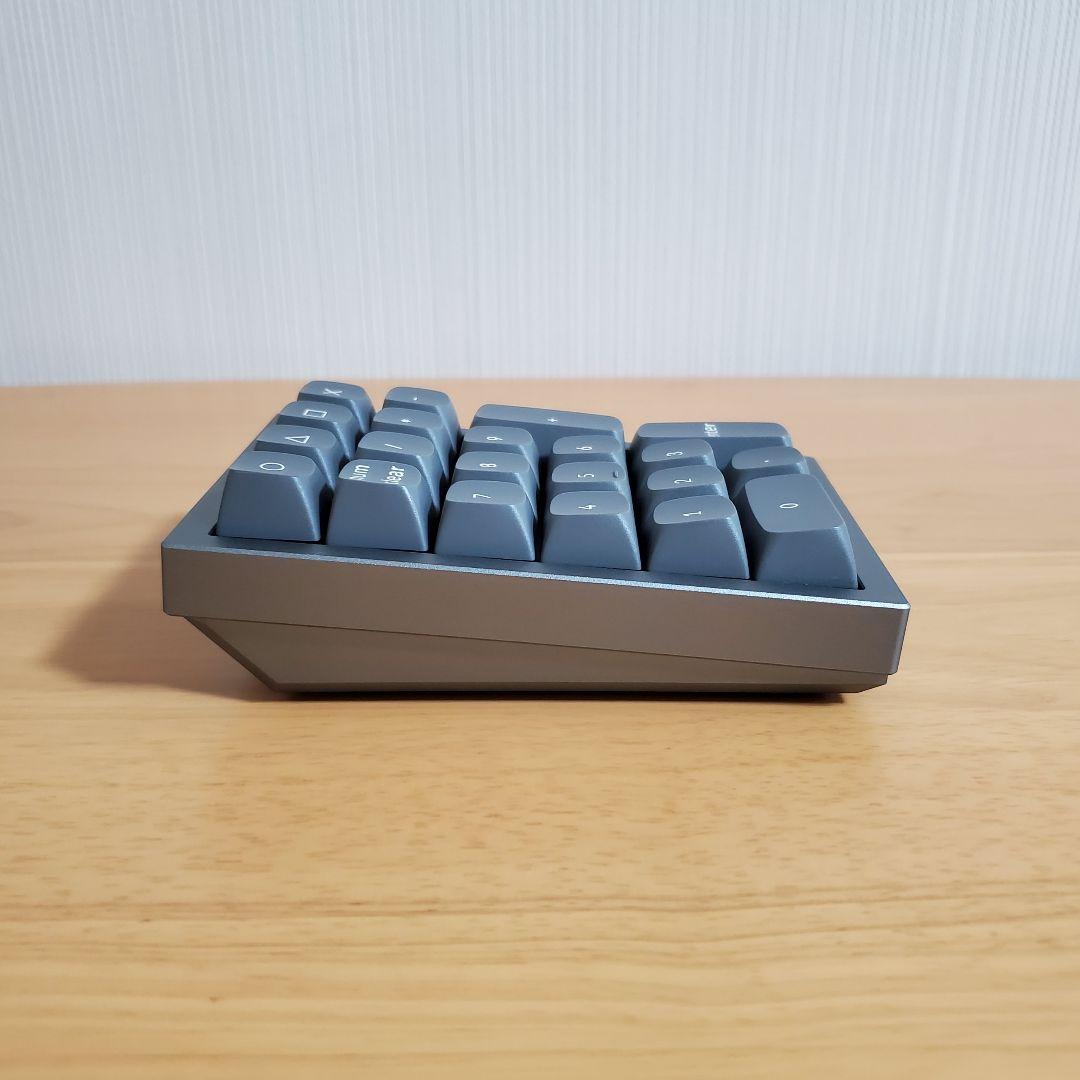 【希少】Keychron Q0 QMK VIA テンキー シルバーグレー 赤軸