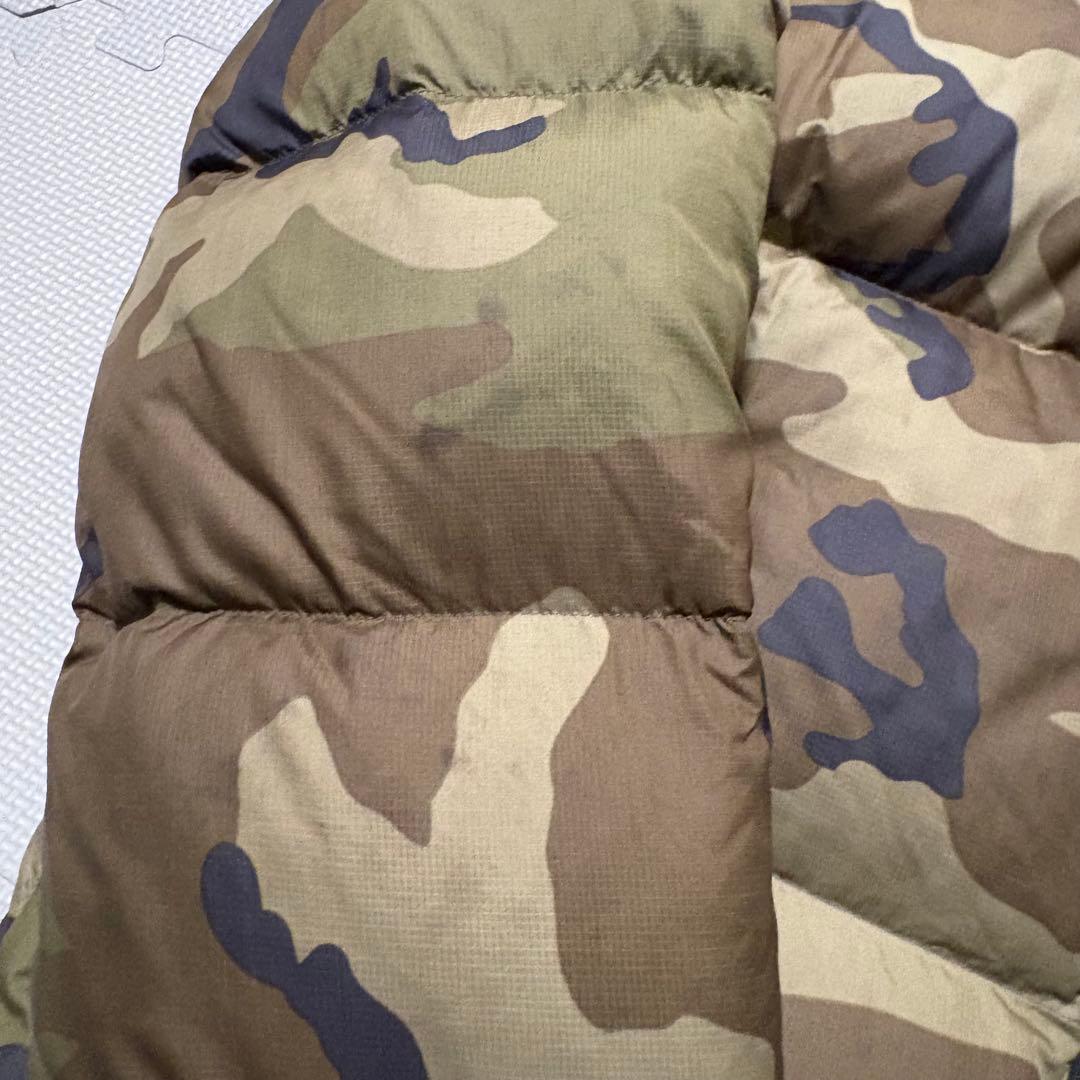 【最終値下】THE NORTH FACE　L 迷彩ヌプシダウンジャケット