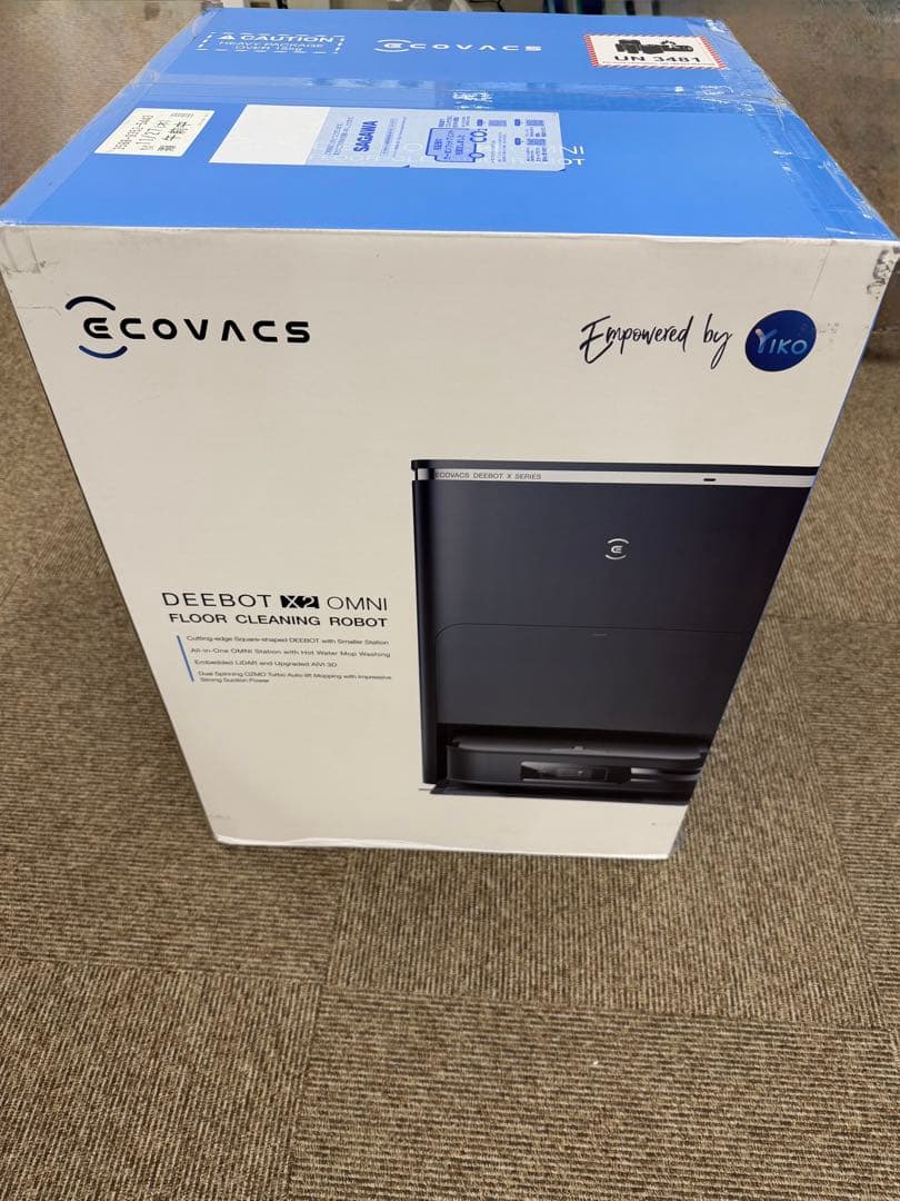 ECOVACS DEX86 ブラック×シルバー DEEBOT X2 OMNI