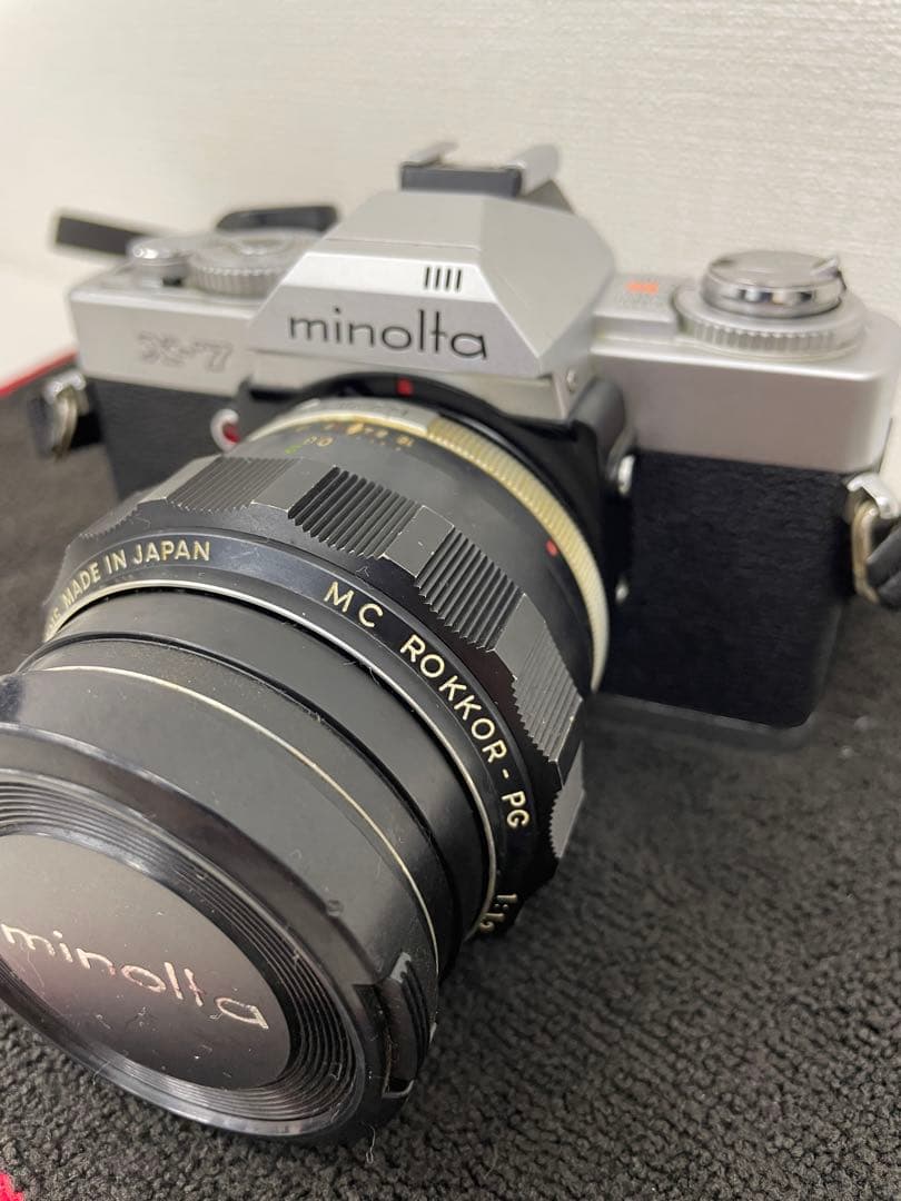 v*e様 Minolta X-7 一眼レフカメラ MC ROKKOR-PGレンズ