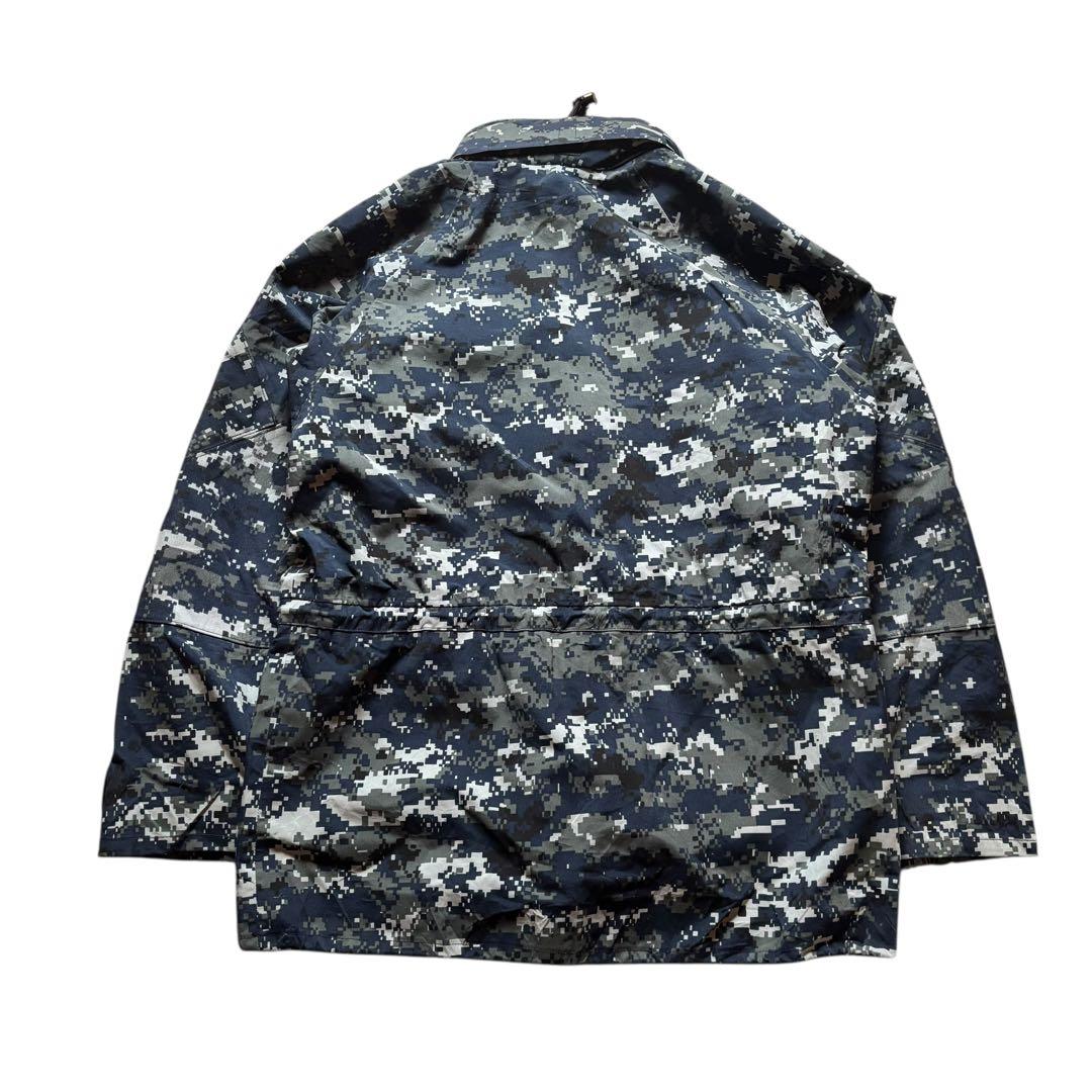 1*k様 【実物】US NAVY デジタルカモ 迷彩 ゴアテックス ジャケット