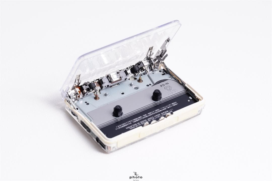 SONY WALKMAN 透明外装 真鍮製フライホイール WM-EX621