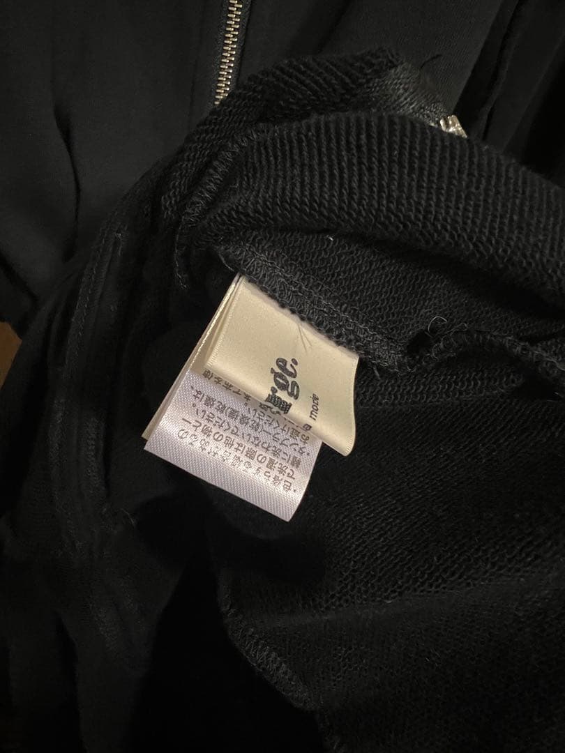 ワンピース amerge ribbon offshoulder sweat onepiece