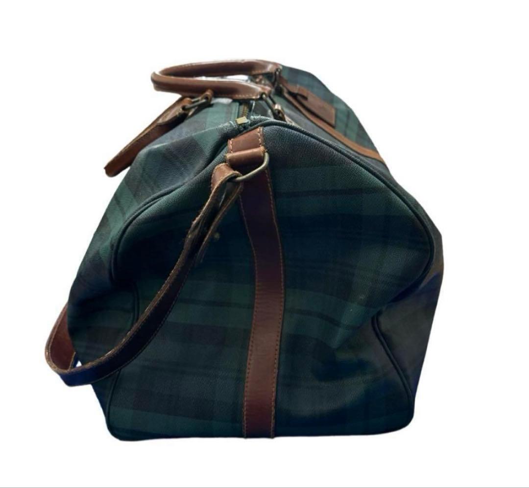 ヴィンテージ ラルフローレン チェック ボストン バッグ 2way ポロ