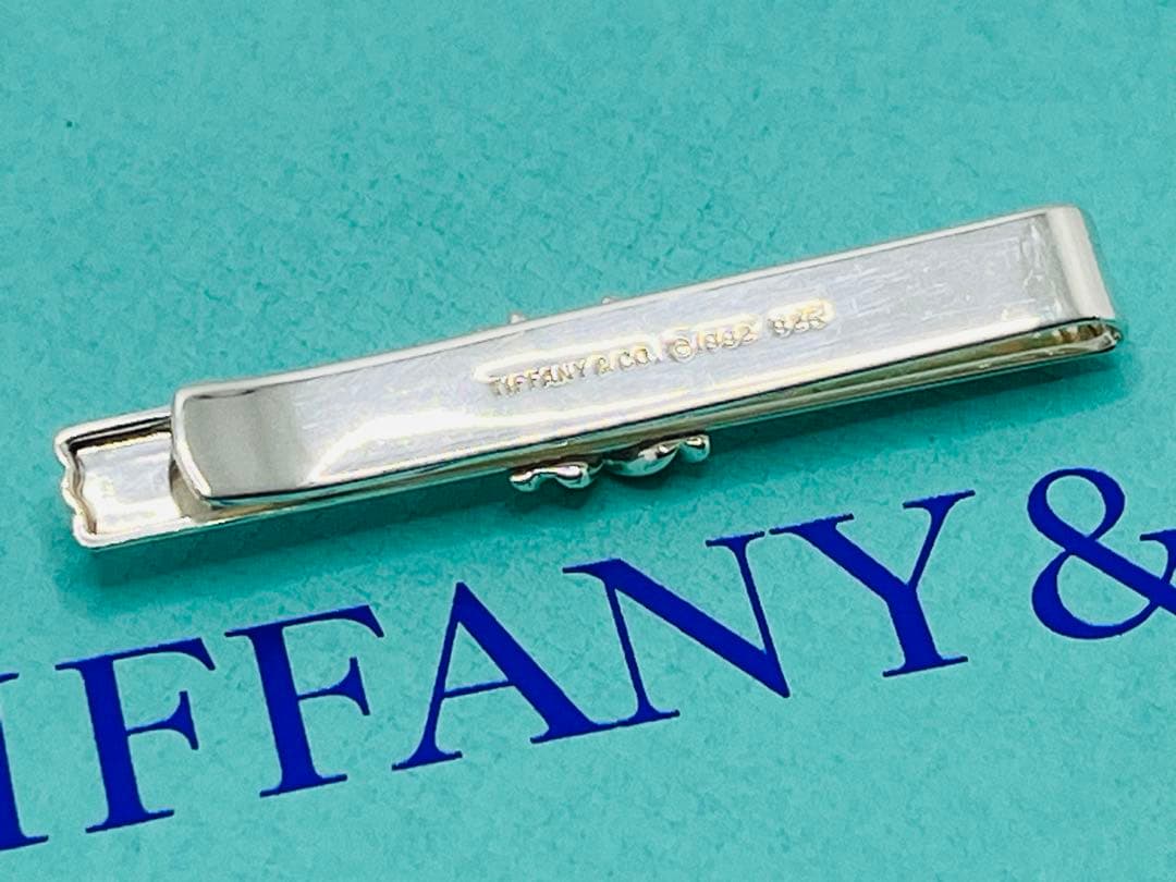 c723 美品　ティファニー　1992 シグネチャー　ネクタイピン　925