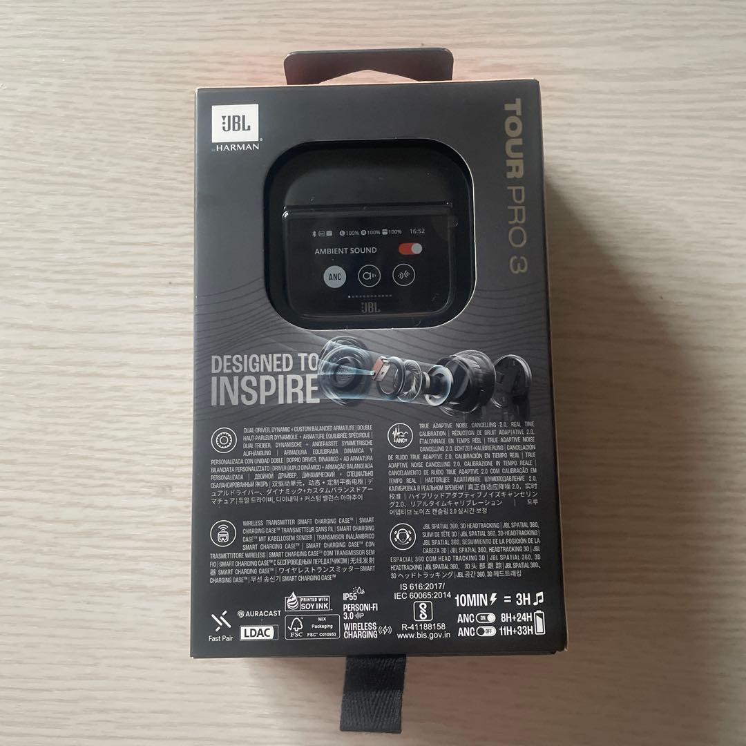 【新品、未開封】　JBL TOUR PRO 3 ワイヤレスイヤホン