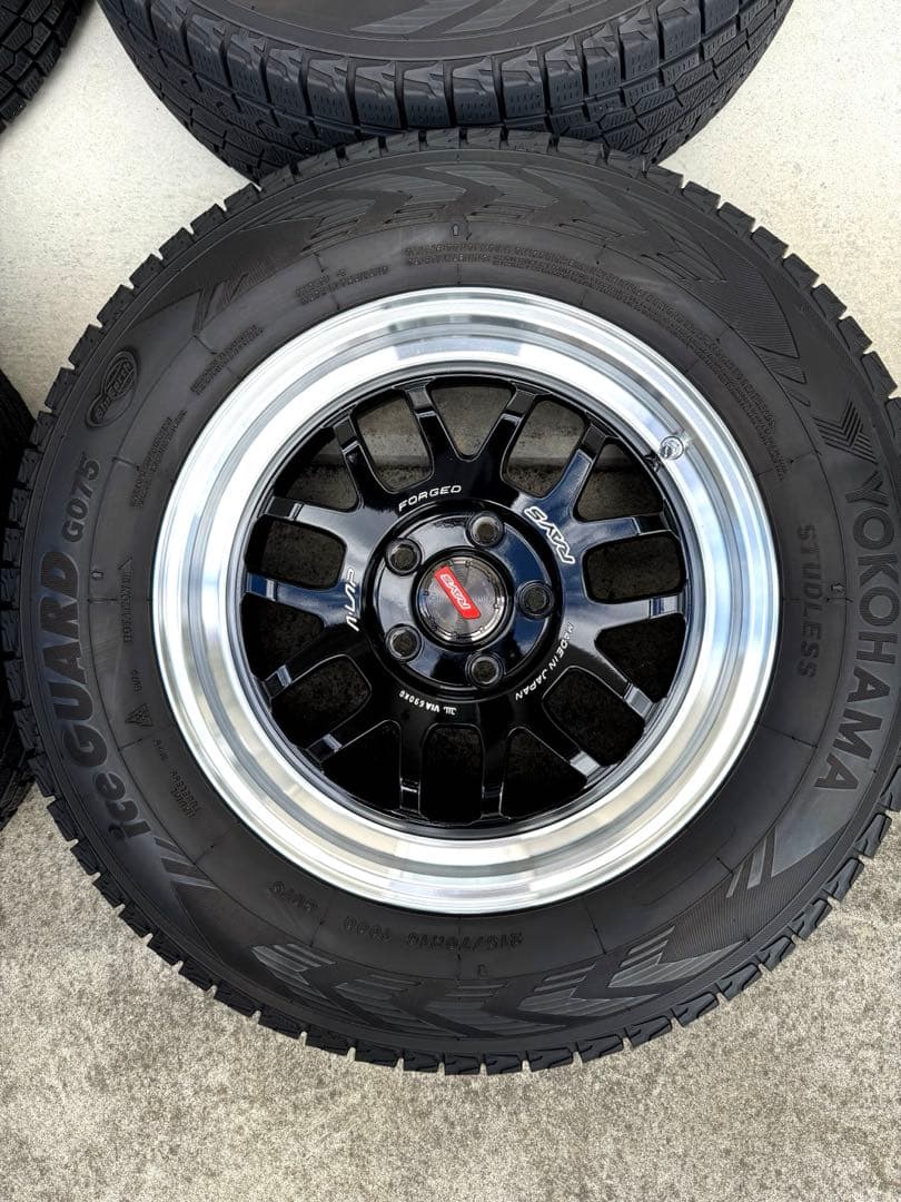 RAYS A-LAP-07X✨️スタッドレス ヨコハマアイスガード