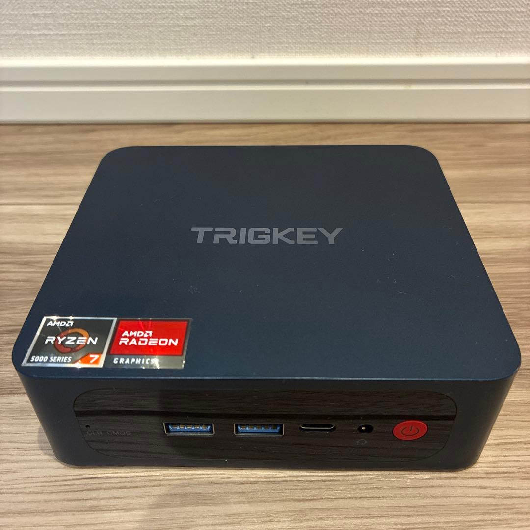 TRIGKEY ミニPC AMD Ryzen 7 5800H （値下げ中）