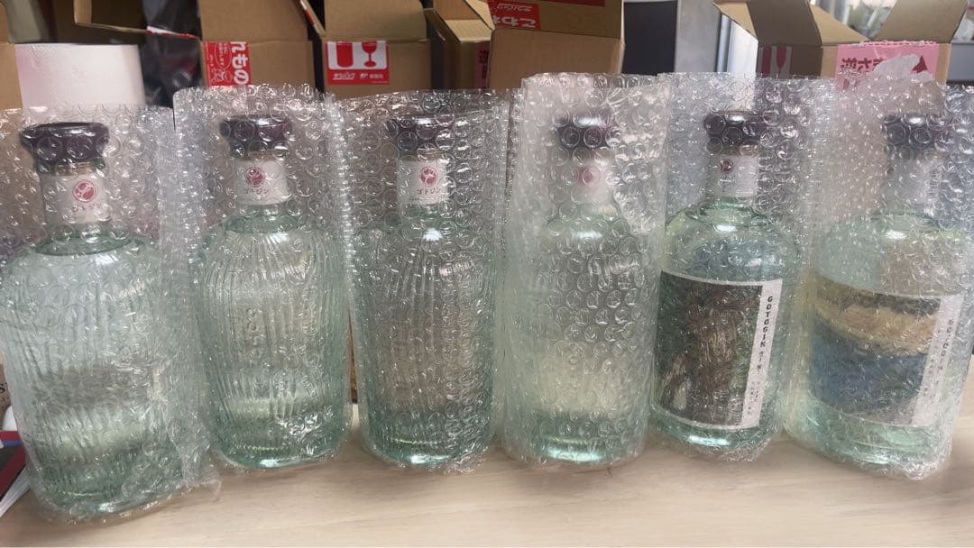 値下げ！ゴトジン6本セット オリジナル4本＆限定2本 五島つばき蒸溜所