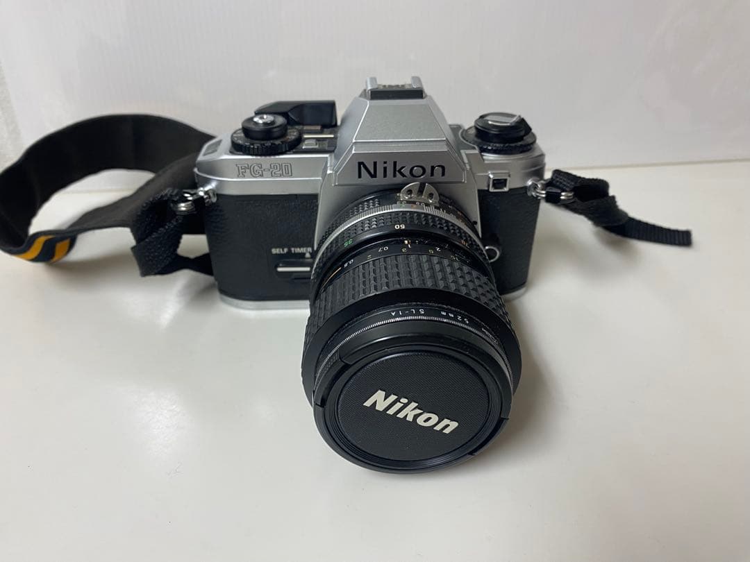 【値下】【ジャンク品】Nikon FG-20 一眼レフカメラ＋レンズ