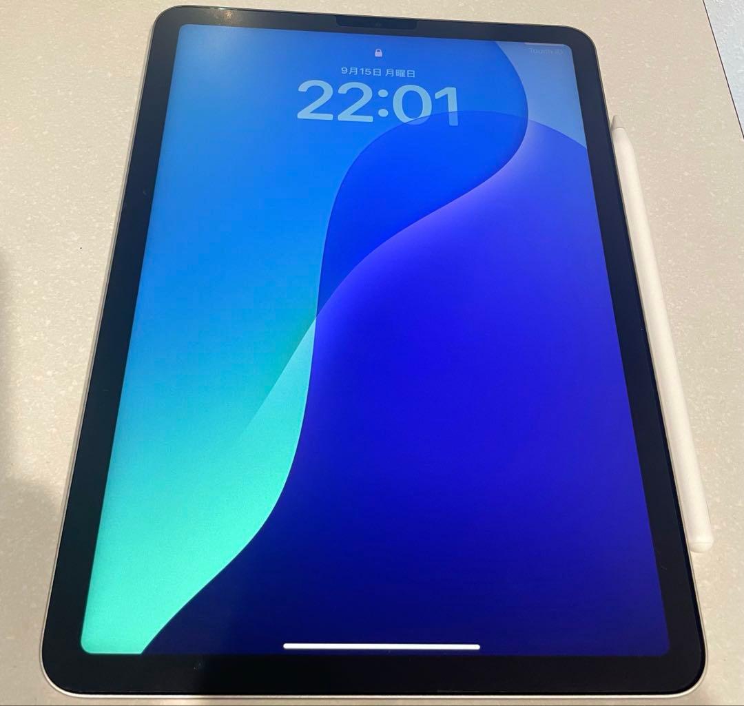 【更新】iPad Air第5世代＋Apple Pencil バッテリー100%