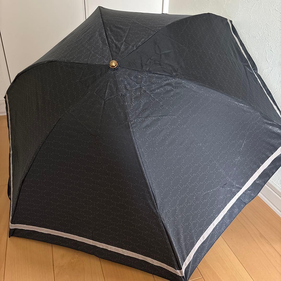 未使用品タグ付き　セリーヌ CELINE 日傘 晴雨兼用 傘 一級遮光