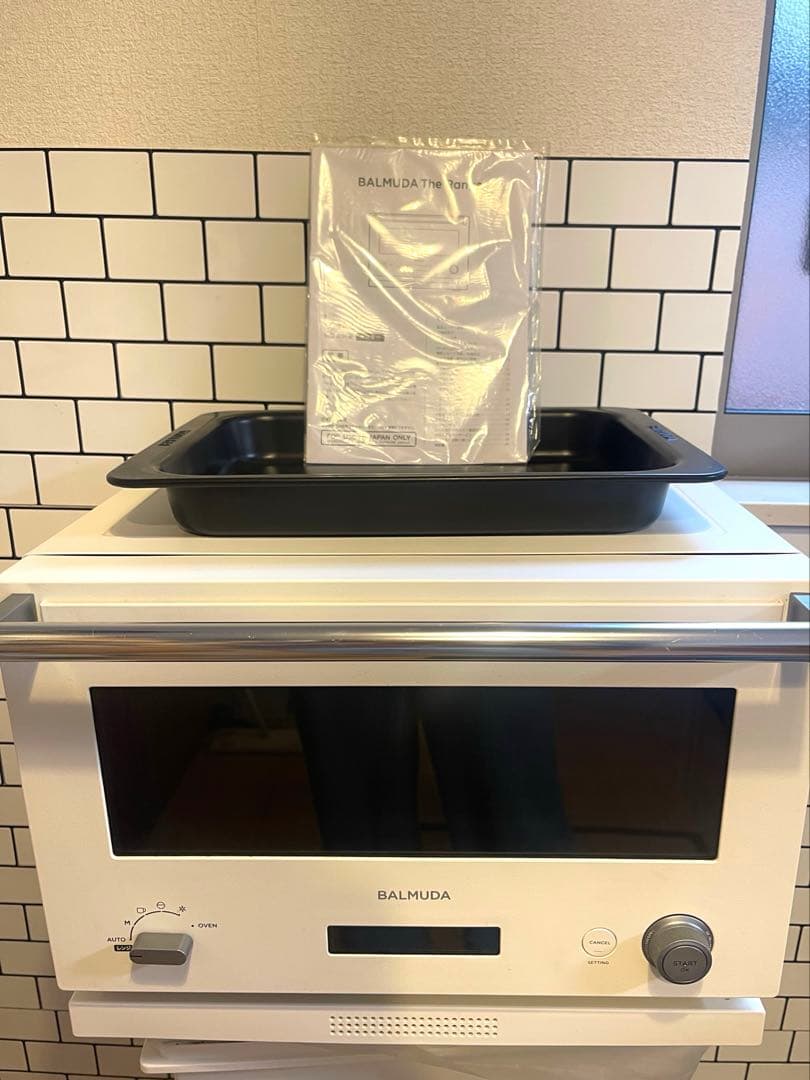 BALMUDA オーブンレンジ ホワイト　ジャンク