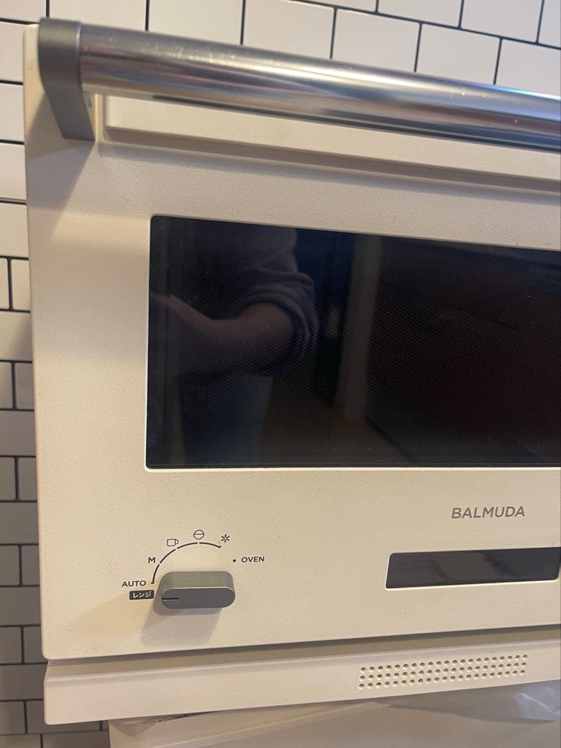 BALMUDA オーブンレンジ ホワイト　ジャンク