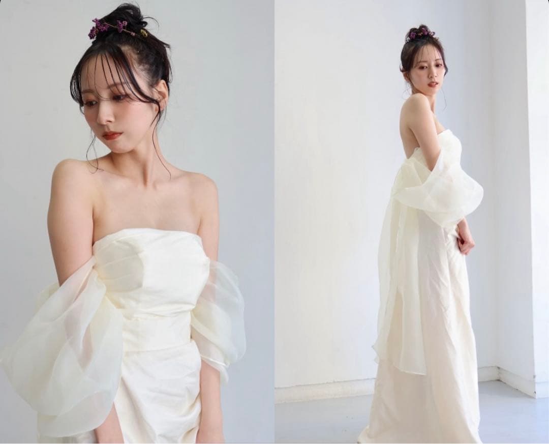 前撮りドレス Ladys Marron ウェディングドレス