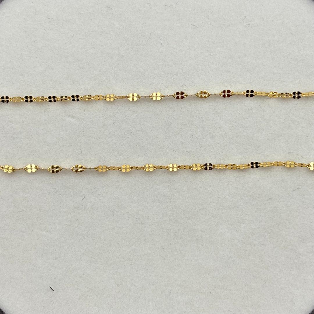 極美品ネックレスK18金 イエロー ゴールド K18刻印有り