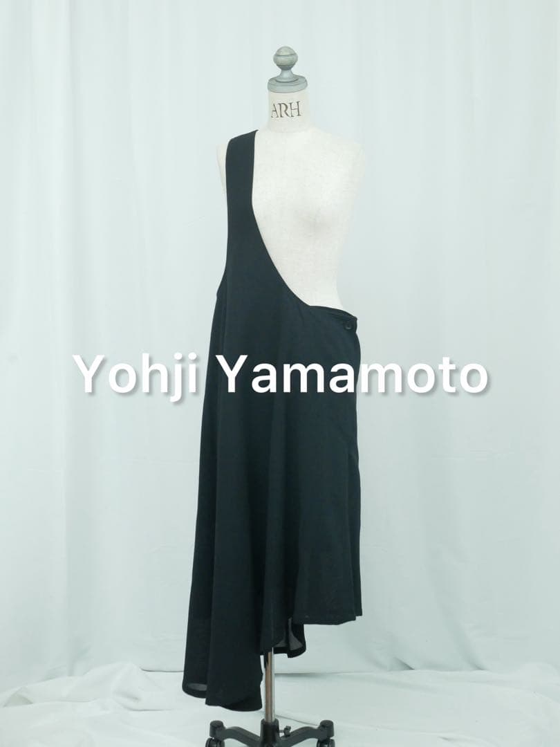 【タイムセール中】Yohji Yamamoto ワンショルダーワンピース