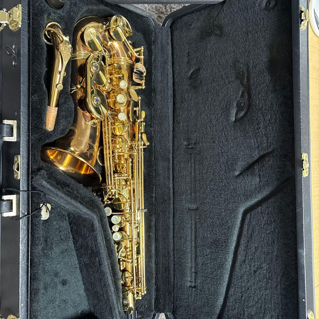 ヤナギサワ902アルトサックス ゴールド ケース付き