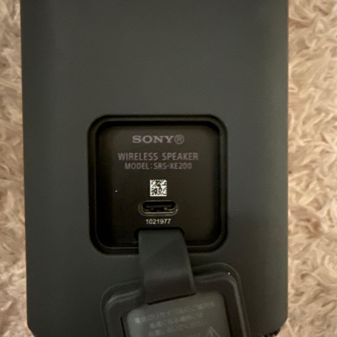 SONY SRS-XE200ワイヤレススピーカー