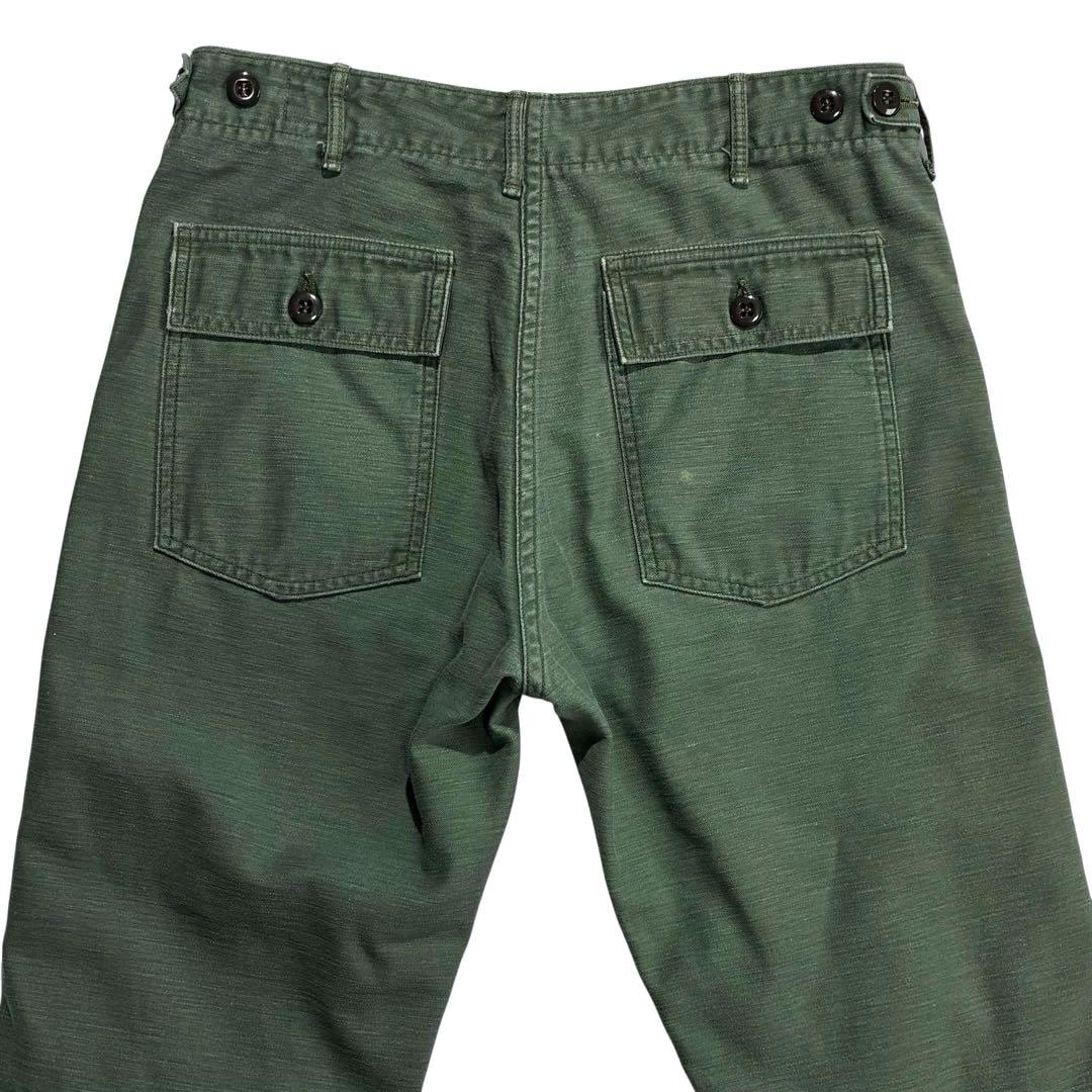 orslow コットン ベイカーパンツ M スリム クロップド丈 テーパード