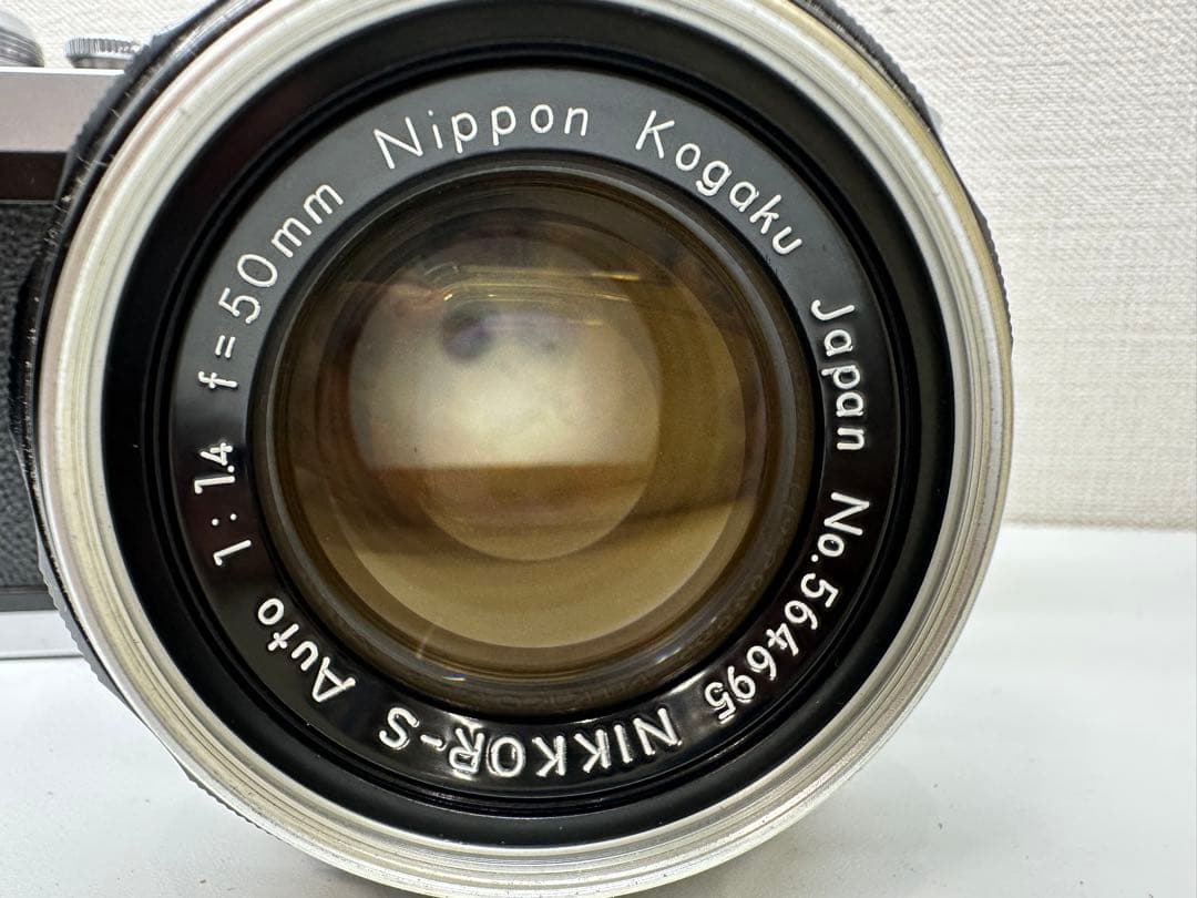 Nikon F NIKKOR-S 50mm f/1.4 一眼レフカメラ