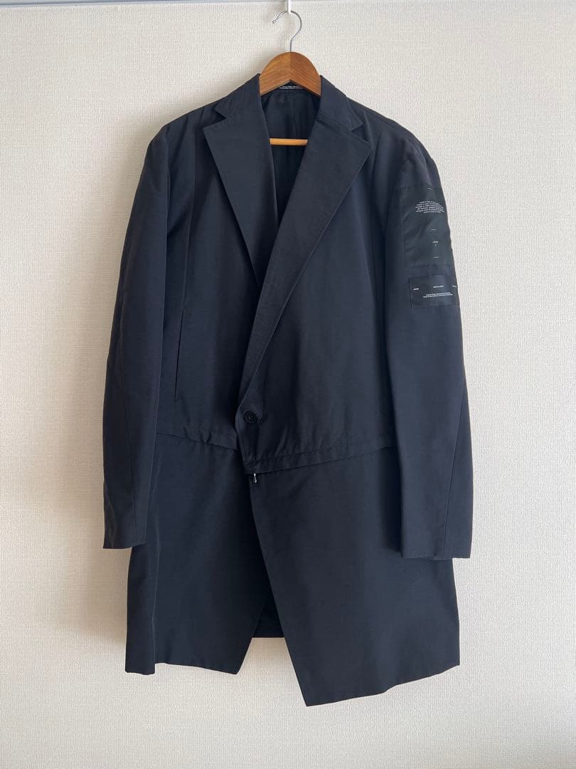 JULIUS ロングジャケット　ブラック