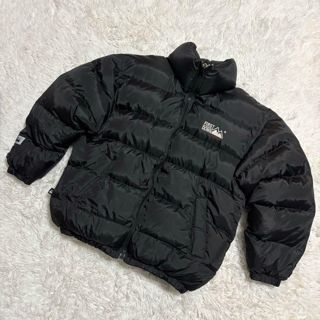 【美品】FIRSTDOWN ファーストダウン ダウンジャケット リバーシブル M