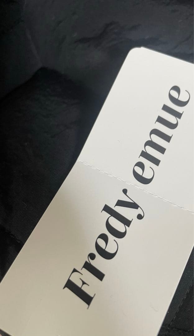 Fredy emue パディングオーバーモッズコート ブラック