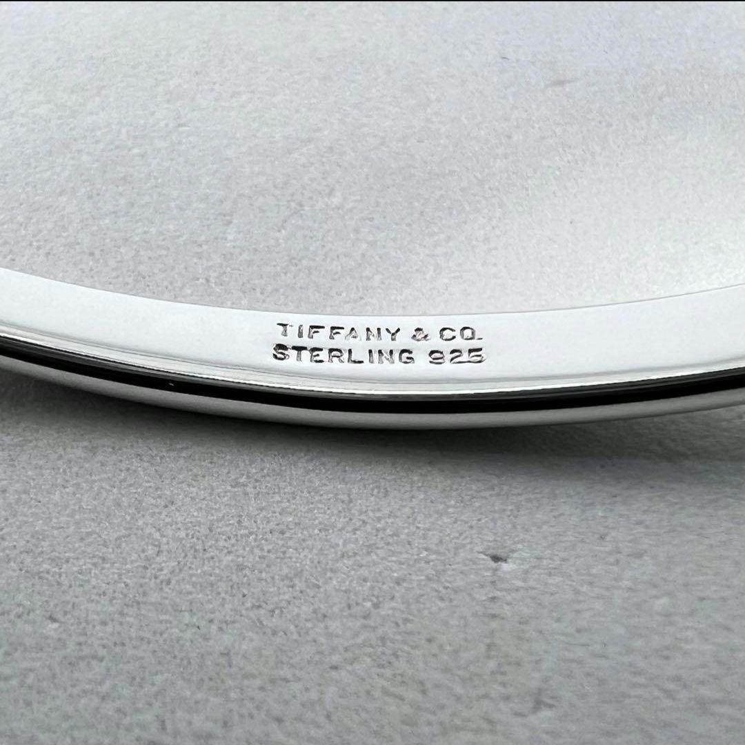 ティファニー　ダブルループバングルブレスレット　シルバー925 磨き済