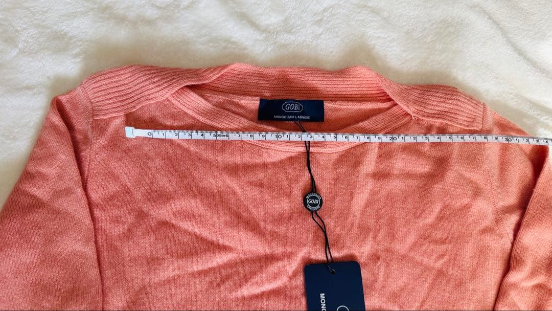 GOBI カシミヤ100％ ニットワンピース｜新品タグ付き｜難あり特価